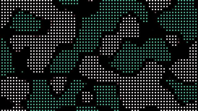 Abstract Background Digital Camoflage With Dots Version C24