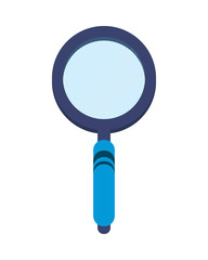 magnifying glass search isolated icon