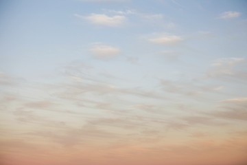 Obraz premium Pastel sky