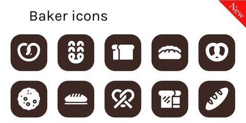 baker icon set