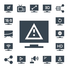 communications icon set