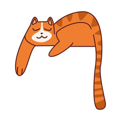 cute little cat mascot character
