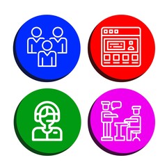 Fototapeta premium speech icon set