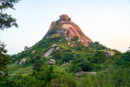 Jaichandi hill at raghunathpur, Purulia West Bengal India