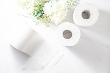 トイレットペーパー、トイレ、紙、日用品