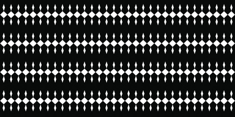 Mosaic seamless pattern. Retro memphis style, fashion Black and white concept style. Hipster and trendy pattern.