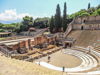 Pompeii Pompeij Italien Kampanien antike Stadt