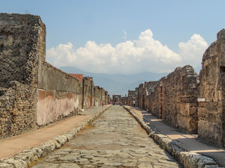 Fototapeta na wymiar Pompeii, Pompeji, Kampanien Italien Sehenswürdigkeit