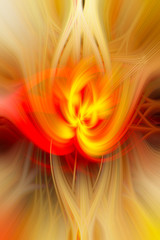 Colorful dancing text space designes for graphic resources: