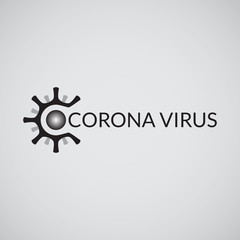 corona virus vector illustration