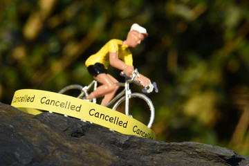 sport cyclisme coureurs tour de France annulé
