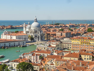 Fototapeta na wymiar Venedig Panorama von oben