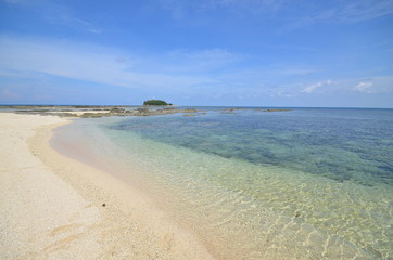 holiday seascape of sabah Malaysia