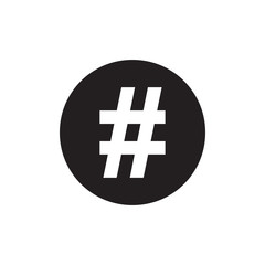Obraz premium hashtag icon , tweet icon