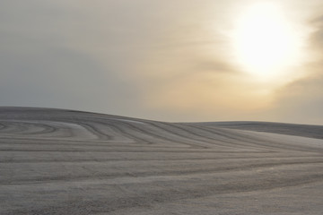 美瑛　夕焼けの丘