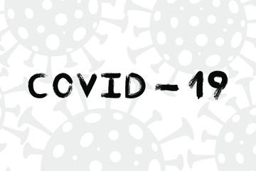 EPS 10 vector. Coronavirus outbreak concept. Stop virus spread by quarantine.