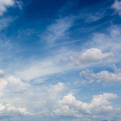 dramatic cloud moving above blue sky, cloudy day weather background
