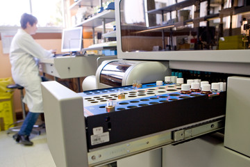 France, Laboratoire d'analyses médicales