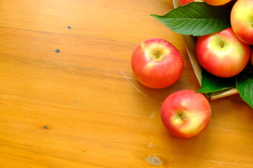 New Zealand apple on background