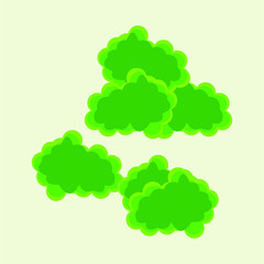 this is a leafy tree vector