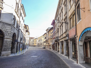 Fototapeta na wymiar Udine Italien Altstadt und Sehenswürdigkeiten