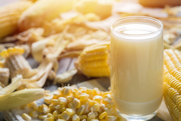 Corn milk and Fresh Corn