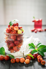 cherry fruit,  fresh cherries