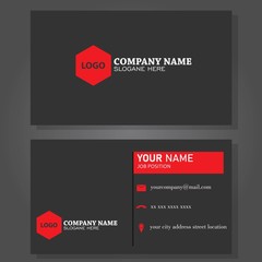 Illustration vector design of business card