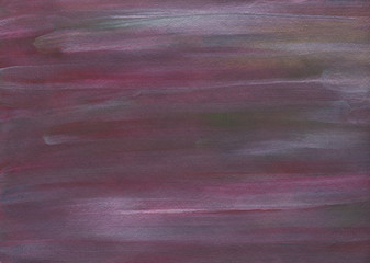 Abstract texture, background, hand painted, gouache, watercolor, brush strokes. Pink, silver, green, blue, white, golden long strokes with embossed stripes. Close-up.