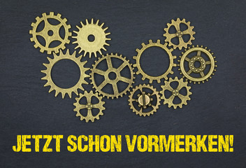Jetzt schon vormerken! 