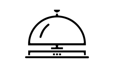 Alarm, alert, bell,hotel bell, service bell, reception bell,doorbell,handbell,ring free vector image icon