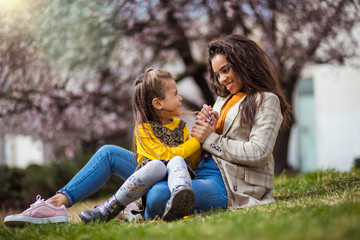 Fototapeta premium Filling each other's lives with the biggest smiles.