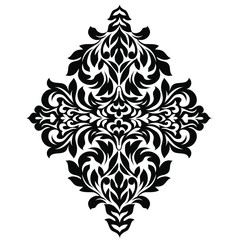 Vector Vintage Baroque card. Vector Ornamental frame.