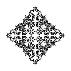 Vector Vintage Baroque card. Vector Ornamental frame.