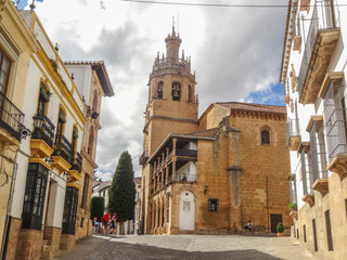 Ronda Spanien Kirche Altstadt Sehenswürdigkeit