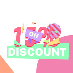 Modern template to put your product discount description