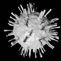 Corona Virus White Var2