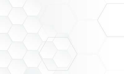 Hexagons pattern digital science. Abstract geometric medical ideas for banner, poster, cover, card. Connection hex innovation technology. Vector illustration