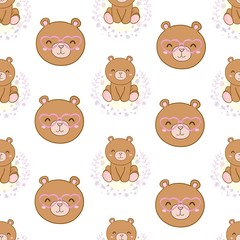 Cute hand draw seamless pattern for kids.