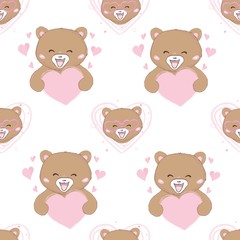 Cute hand draw seamless pattern for kids.