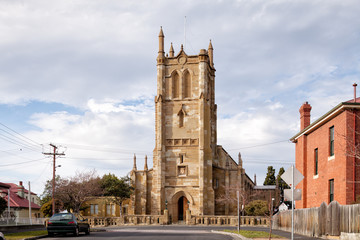 Exterior view of the Holy Trinity Greek Orthodox Church Hobart