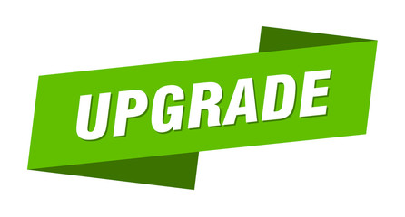 upgrade banner template. upgrade ribbon label sign