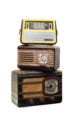 retro radio isolated