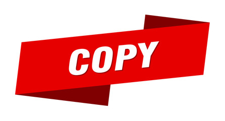 copy banner template. copy ribbon label sign