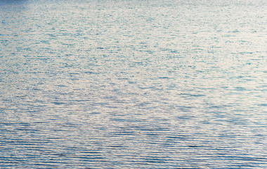 surface of blue water