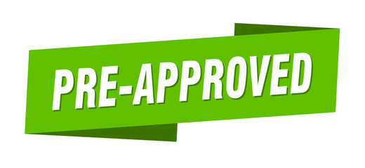 pre-approved banner template. pre-approved ribbon label sign