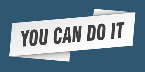 you can do it banner template. you can do it ribbon label sign