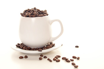 Obraz premium full cup of coffee