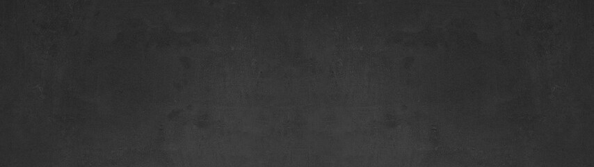 Black anthracite stone concrete texture background panorama banner long