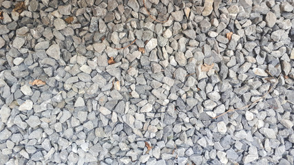 stone background, dark gravel pebbles stone texture